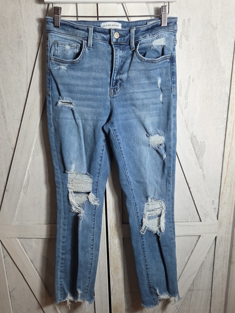 Flying Monkey Distressed Jeans Size 28